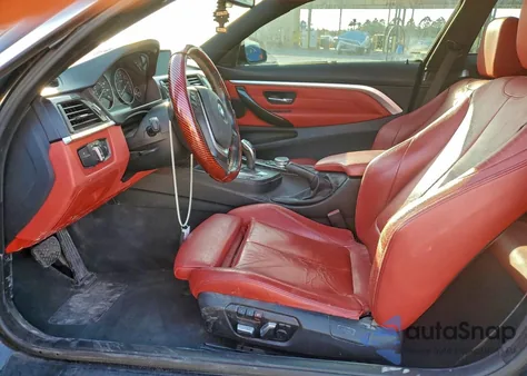 2016 BMW 428 I z USA, uszkodzony, nr VIN WBA3N7C55GK226397